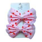 Par de lazos corbatica estampado - Imagen 5