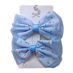 Par de lazos corbatica estampado - Imagen 2