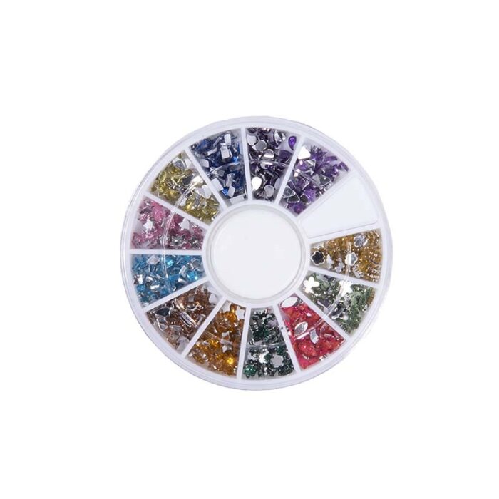 Piedras Para Decorar Uñas Ruleta - Imagen 1