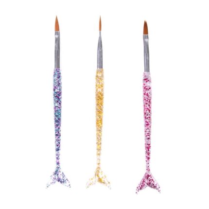 Pincel liner x3 sirena con mirellas