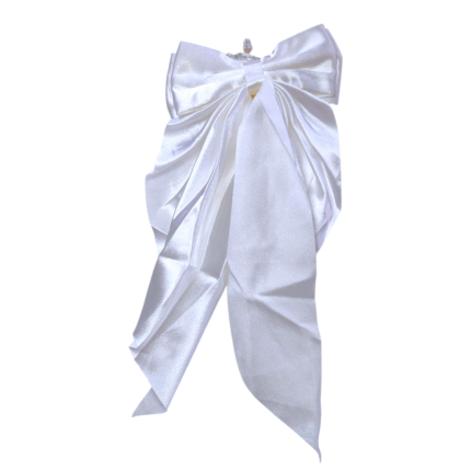 Pinza coquette grande NEGRA Y BLANCA