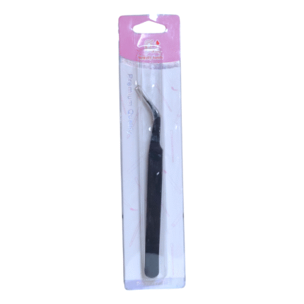 Pinza para pestaña curva negra