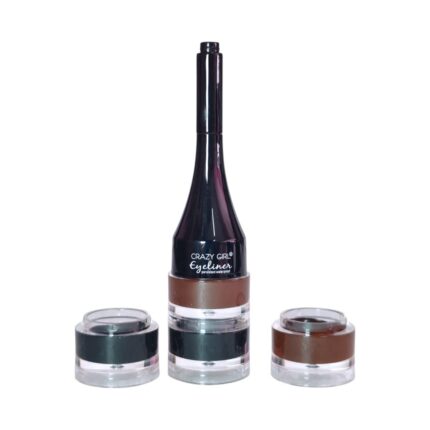 Pomada y delineador de cejas 2 en 1 + brocha CRAZY GIRLS