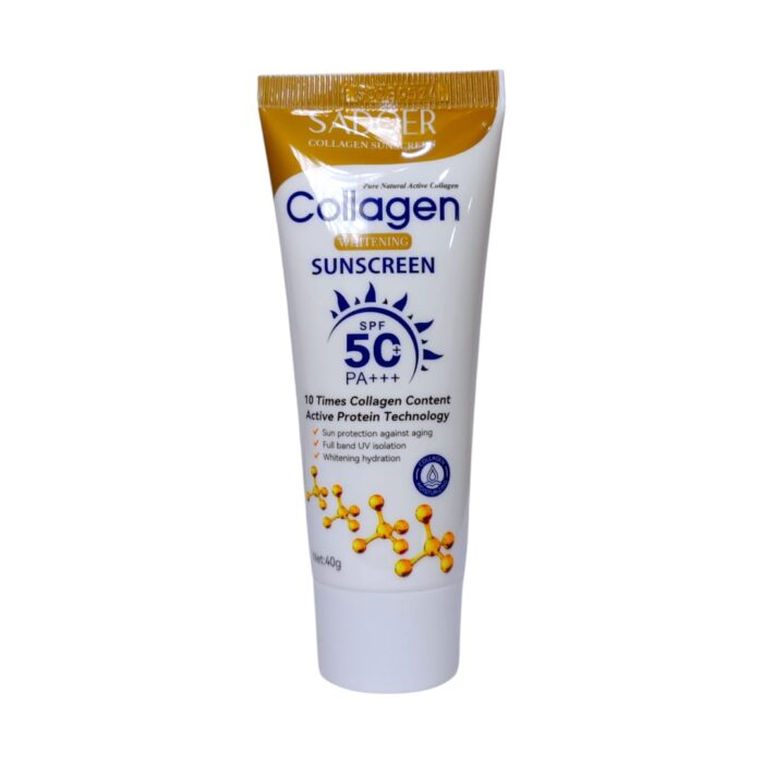 Protector solar SADOER CON COLAGENO +50 SPF - Imagen 1