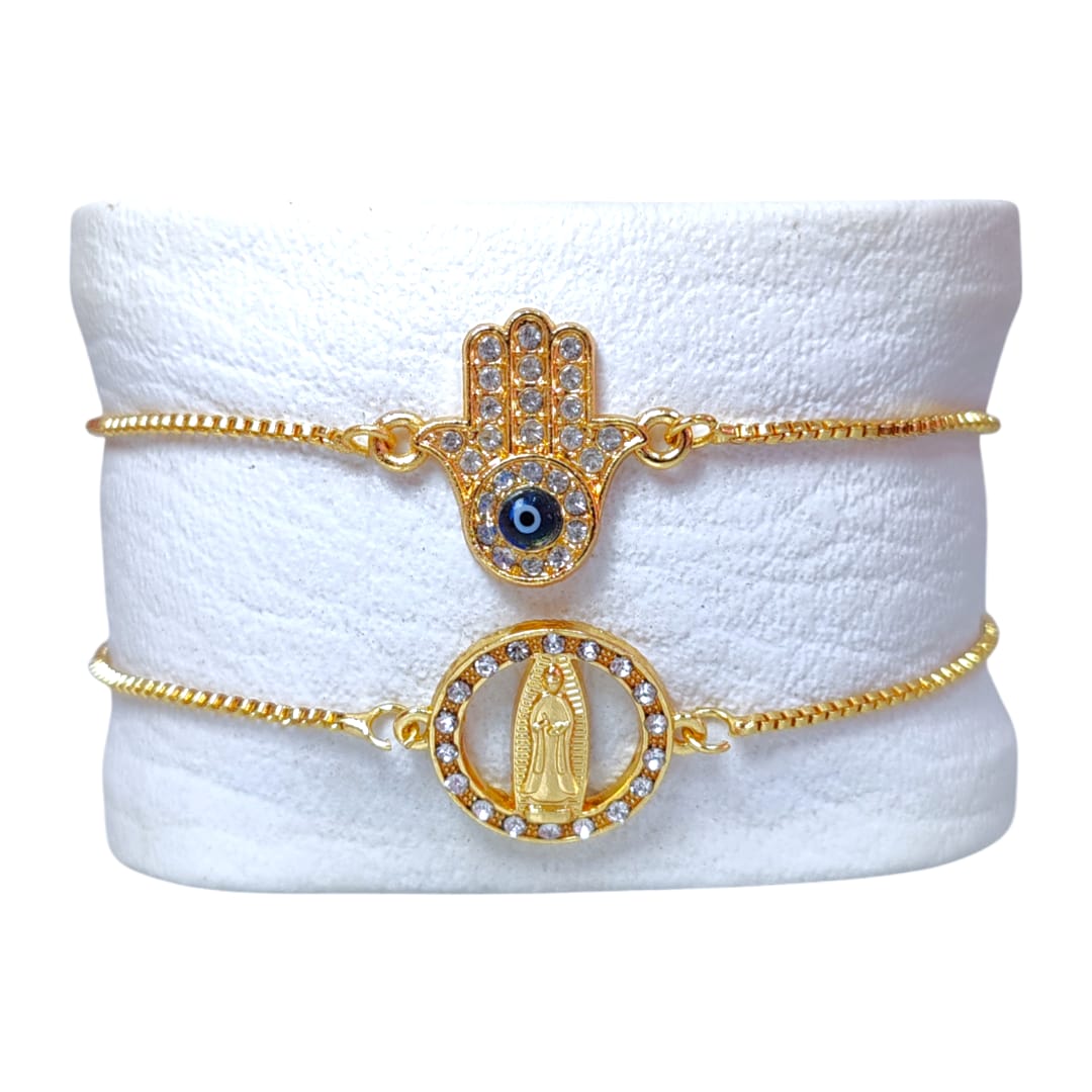 Pulsera ajustable en COVERGOLD Pulsera ajustable en COVERGOLD - Imagen 1