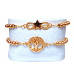 Pulsera de balín covergold fino - Imagen 3
