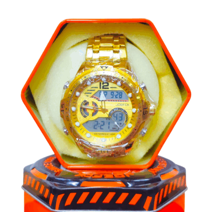 Reloj para CABALLERO ACERO JOEFOX PULSO METALICO LUJO