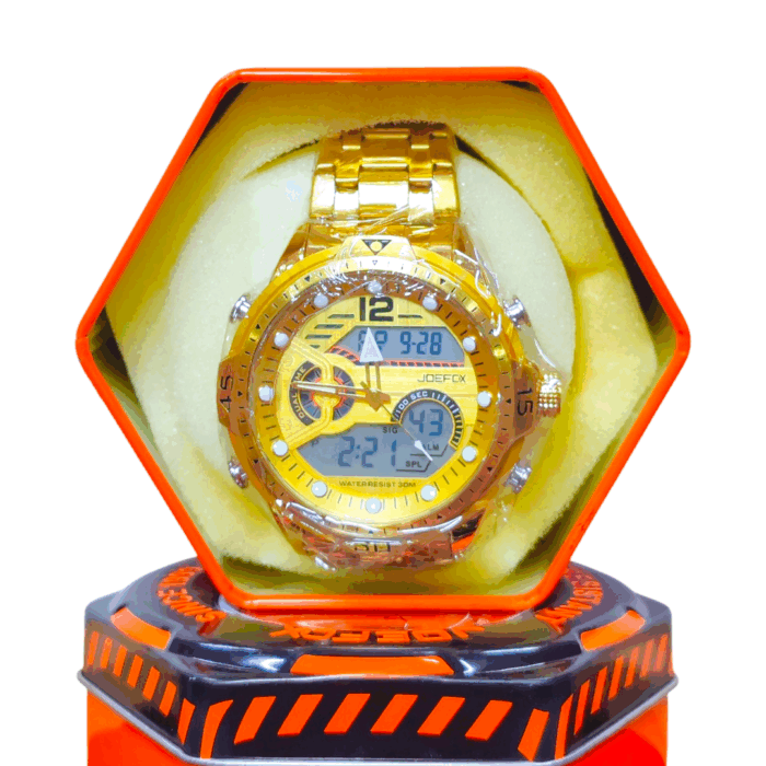 Reloj para CABALLERO ACERO JOEFOX PULSO METALICO LUJO - Imagen 1