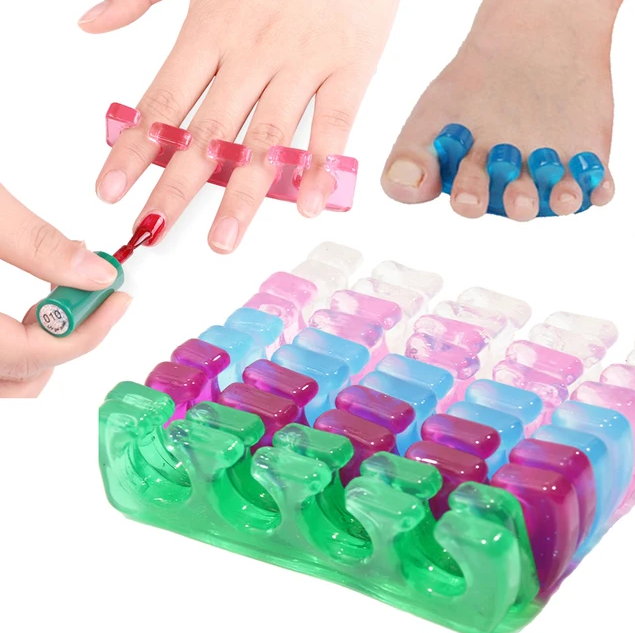 SEPARADOR DE UÑAS SILICON Separador manicura en silicon - Imagen 1
