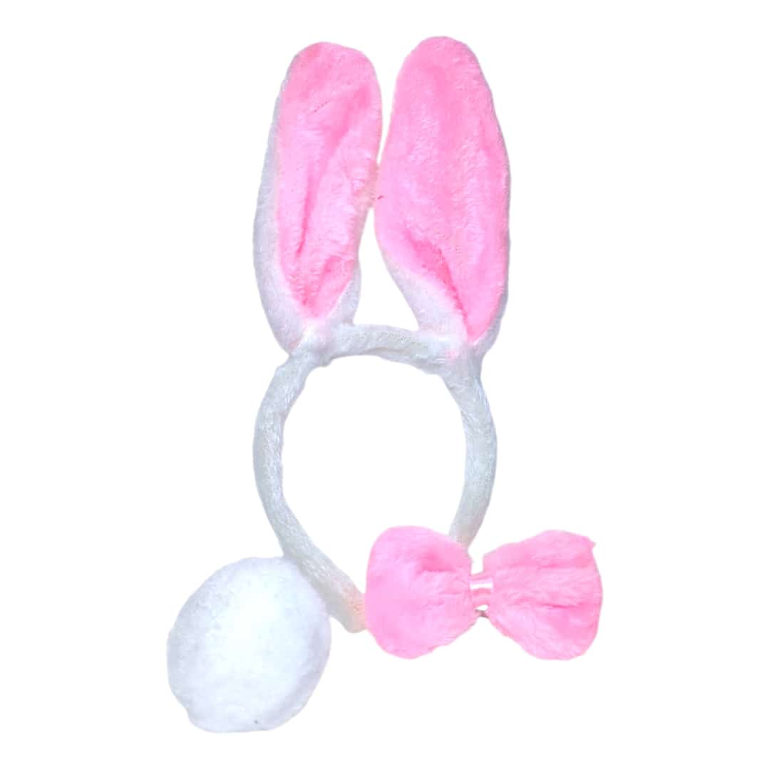 SET DE CONEJA BLANCA Accesorios para coneja - Imagen 1