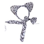 Accesorios para disfraz de gatita o leopardo - Imagen 2