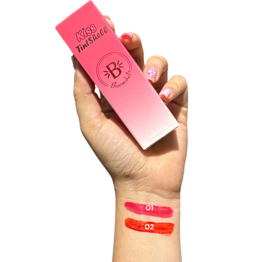 TINTA KISS TINT SHELL BLOOMSHELL Kiss tintshell (tinta de labios) BLOOMSHELL - Imagen 4