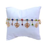 Tobillera doble en COVERGOLD FINO - Imagen 6