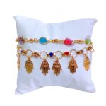 Tobillera doble en COVERGOLD FINO