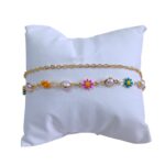 Tobillera doble de lujo en COVERGOLD FINO - Imagen 3