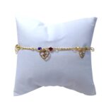 Tobillera sencilla en covergold fino - Imagen 3