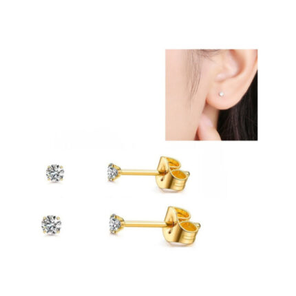 Topo de zircon pequeño en ACERO