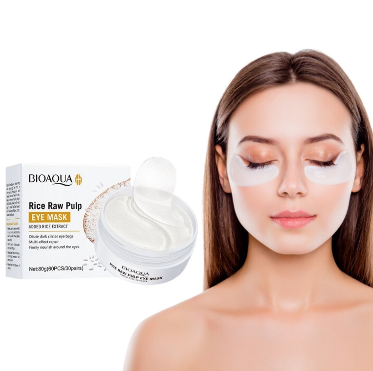 Tarro de colágeno para ojos de arroz BIOAQUA 2 Tarro de colágeno para ojos de arroz BIOAQUA - Imagen 2