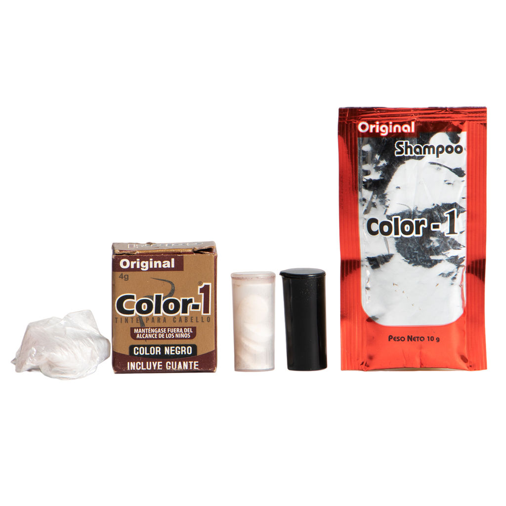 Tinte en pastilla COLOR 1 NEGRO Tinte en pastilla COLOR 1 NEGRO - Imagen 1