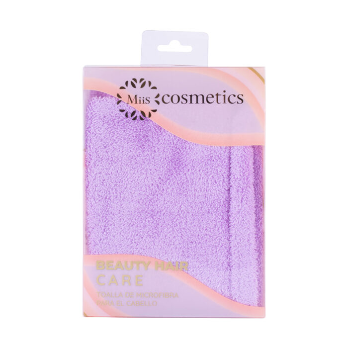 Toalla De Microfibra Para El Cabello Beauty Hair Care Miis Cosmetics - Imagen 3