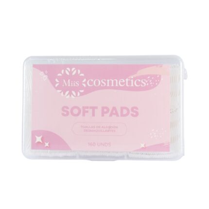Toallas De Algodon Desmaquillante Soft Pads Miis Cosmetics