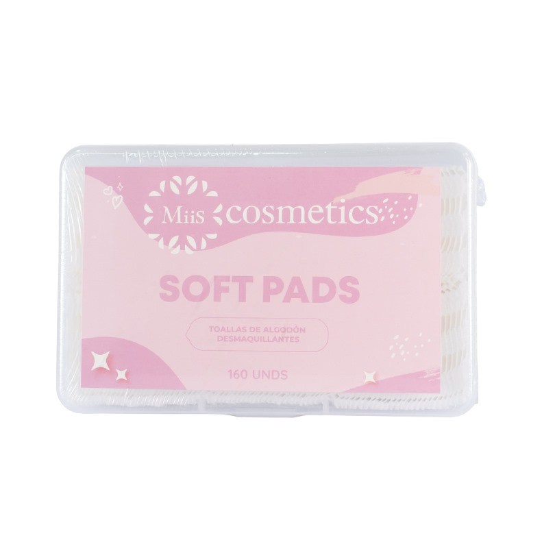 Toallas De Algodon Desmaquillante Soft Pads Miis Cosmetics Toallas De Algodon Desmaquillante Soft Pads Miis Cosmetics - Imagen 1