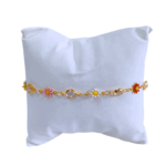 Tobillera margaritas en ACERO - Imagen 2