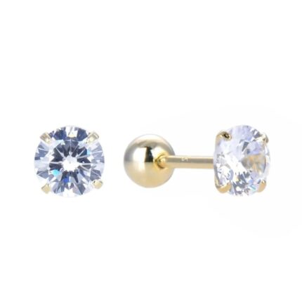 Topo de zircon en ACERO DORADO