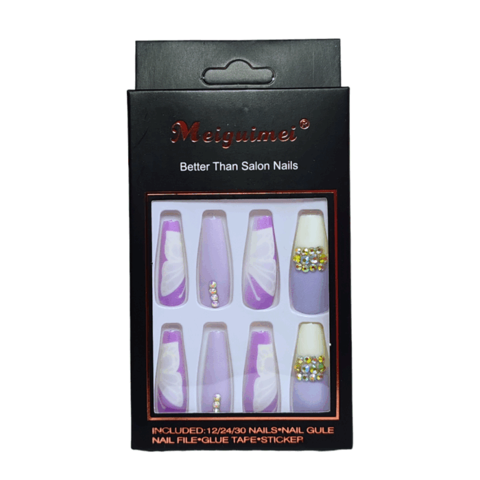 Uñas press on decoradas - Imagen 3