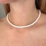 Collar de perlas sencillo - Imagen 2