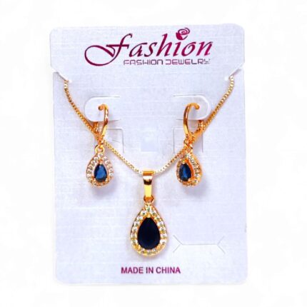 Juego de collar + aretes princess
