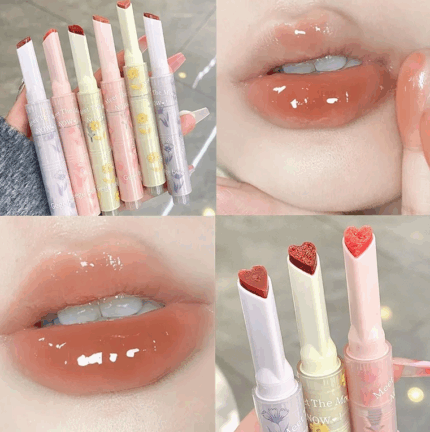Gloss coreano efecto HUMEDO GEGE BEAR FLORES