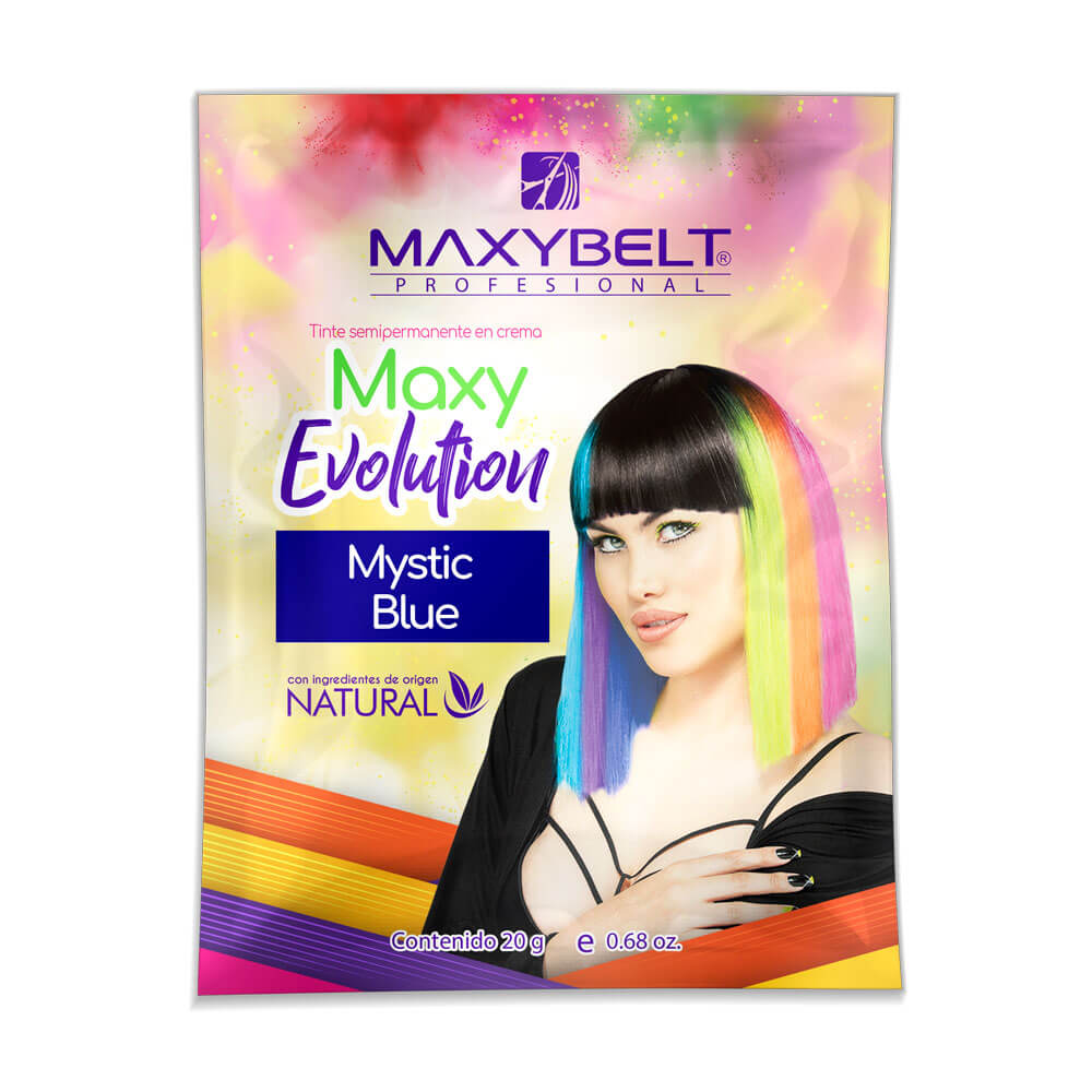maxybelt-sachet-maxyevolution-mystic-blue-20g-02-2025 Tinte Semipermanente en Crema Maxy Evolution - Imagen 4