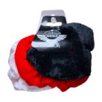 Moña triple en tela