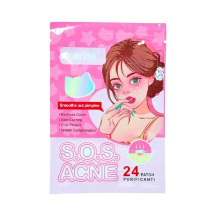 Parches con figuritas holograficas para el ACNE SOS KARITE