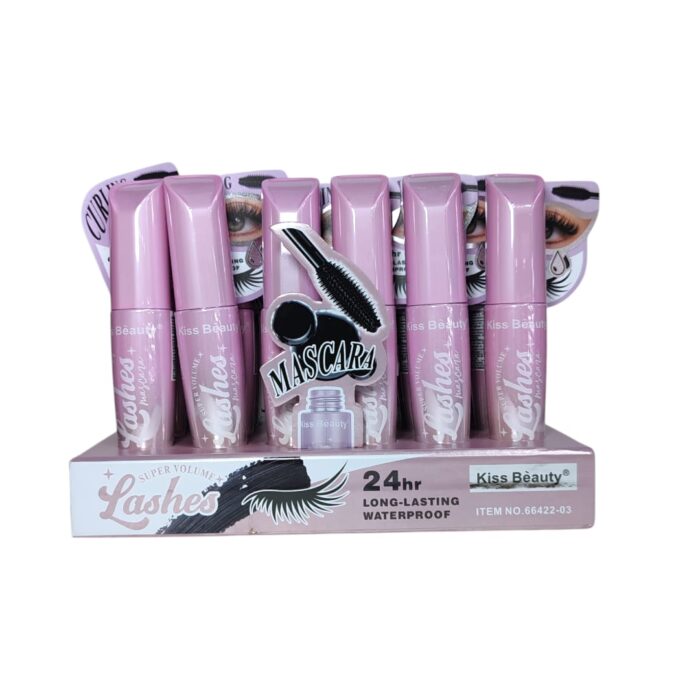 Pestañina LASHES SUPER VOLUMEN KISS BEAUTY - Imagen 2